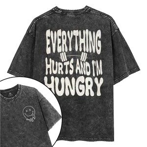 Gym workout shirt unisex large